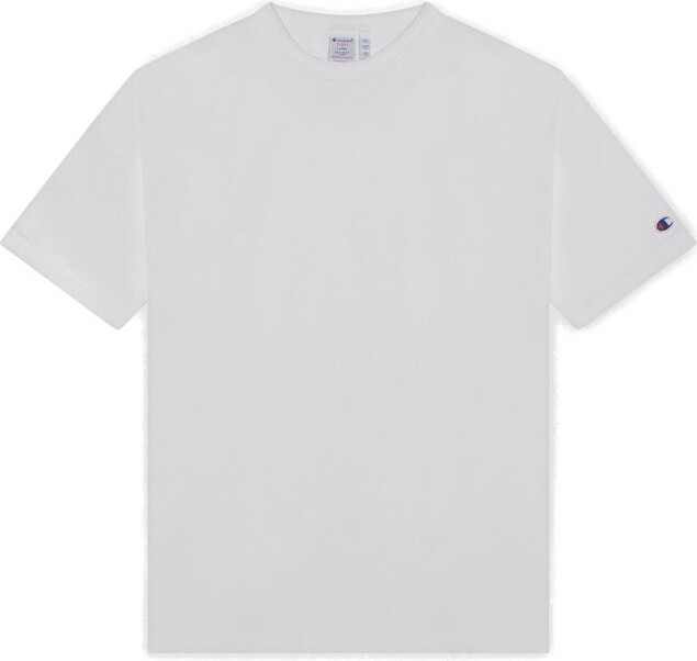 Champion Logo Patch Crewneck T-Shirt