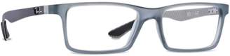 Ray-Ban RX8901 Carbon Fibre Eyeglasses-5244 Demi Gloss Gray-55mm