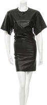 Thumbnail for your product : Etoile Isabel Marant Vegan Leather Mini Dress