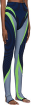 Thumbnail for your product : Paolina Russo Blue Viscose Leggings