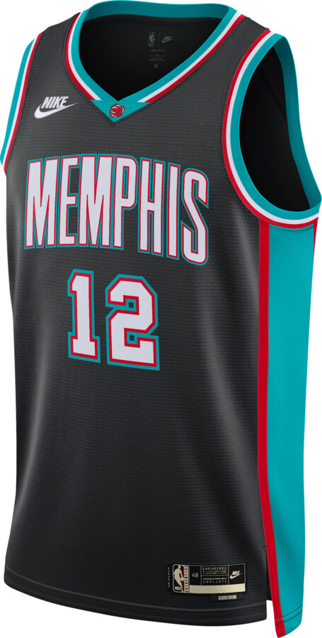 Nike Memphis Grizzlies 2025/26 Hardwood Classics Men's Dri-FIT NBA Swingman Jersey in Black | HM4776-013
