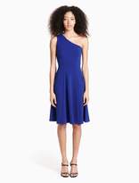 Thumbnail for your product : Calvin Klein one shoulder a-line dress