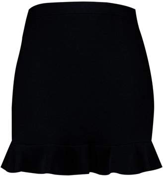 boohoo Plus Ruffle Mini Skirt
