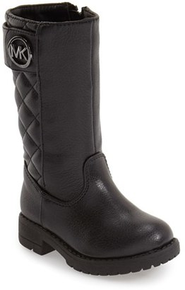 MICHAEL Michael Kors Toddler Girl's 'Dhalia Louise' Quilted Riding Boot