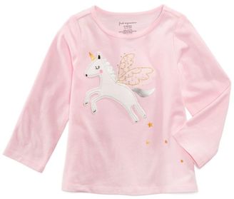 First Impressions Unicorn-Print T-Shirt, Baby Girls (0-24 months), Created for Macy's