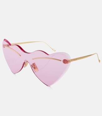 Loewe Paula's Ibiza heart sunglasses