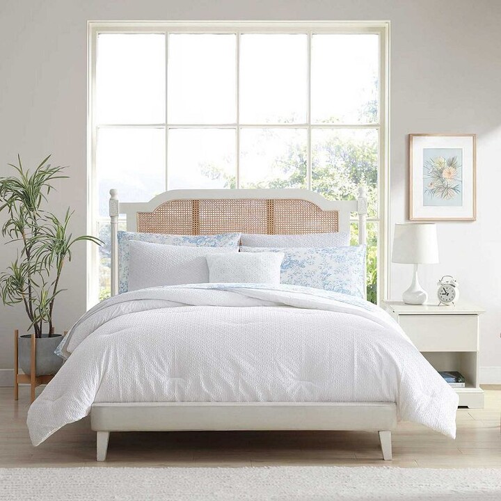 Laura Ashley Margaret Textured Comforter Set