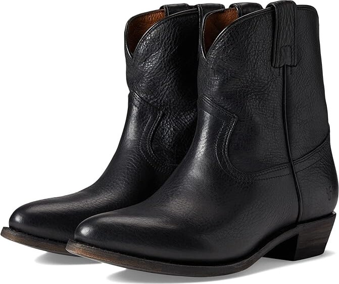 Frye Billy Short Women's Boots Black : 6 B - Medium, Leather