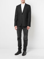 Thumbnail for your product : Pierre Balmain biker fitted jeans