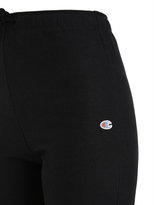 Thumbnail for your product : Vetements Champion Flared Cotton Jersey Sweatpants