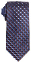 Thumbnail for your product : Prada blue and maroon wave and circle printed silk tie