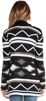 Thumbnail for your product : BB Dakota Denny Blanket Pattern Cardigan