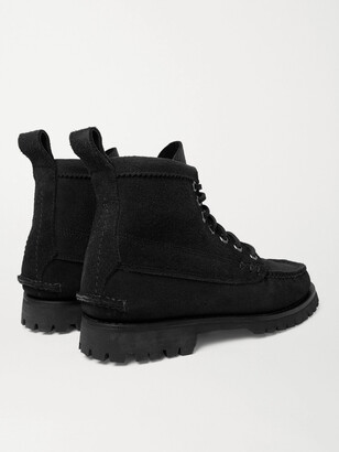 Yuketen Angler Textured-Leather Boots