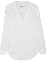 Thumbnail for your product : Equipment Adalyn washed-silk shirt