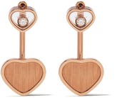 Thumbnail for your product : Chopard x 007 18kt rose gold Happy Hearts