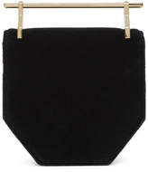 Thumbnail for your product : M2Malletier Black Velvet Mini Amor Fati Bag