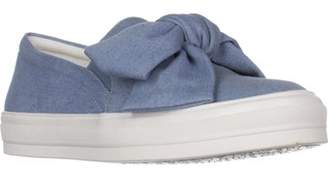 Nine West Onosha Slip-on Fashion Sneakers, Blue Denim.