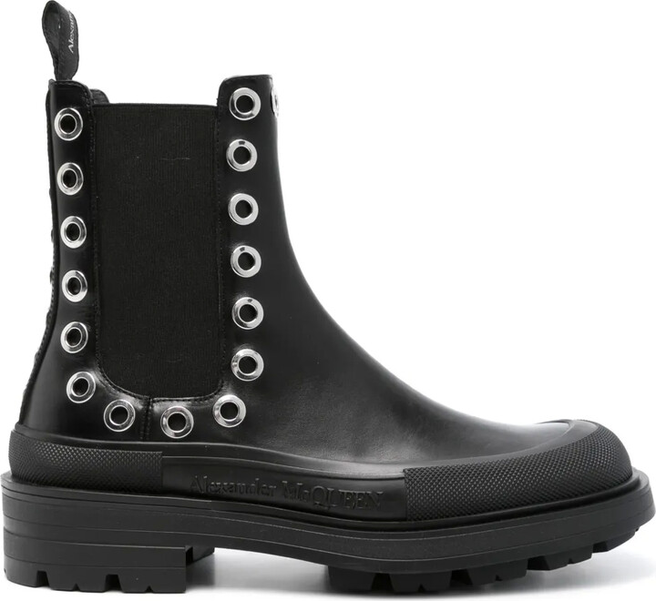 eyelet-detail Chelsea boots