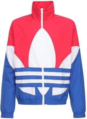 adidas Big Trefoil Outline Woven Track Top - ShopStyle Activewear