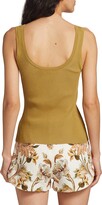 Thumbnail for your product : Zimmermann Chintz Scoopneck Tank Top