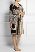 Thumbnail for your product : Etro Printed silk shirt dress