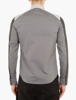 Thumbnail for your product : Wooyoungmi Grey Panelled Cotton Shirt