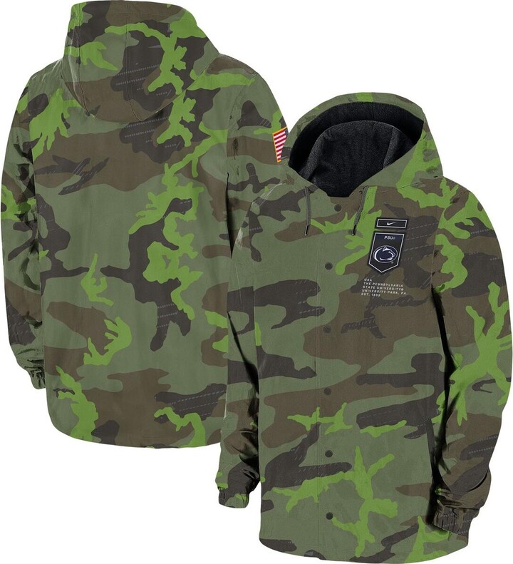 nike camo green hoodie