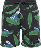 Thumbnail for your product : Zoe Karssen Printed French Cotton-terry Shorts