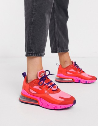 air max 270 react pink red