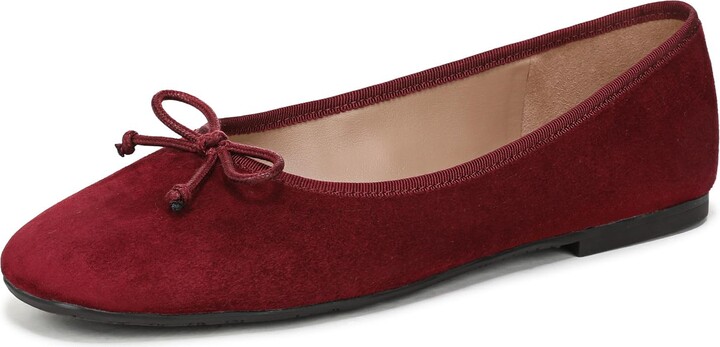 Sam Edelman Women's Alie Ballet Flat French Merlot 6 M