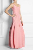 Thumbnail for your product : Cotton and silk-blend faille gown