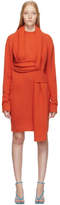 Thumbnail for your product : Bottega Veneta Orange Look 5 Wool Sweater Dress