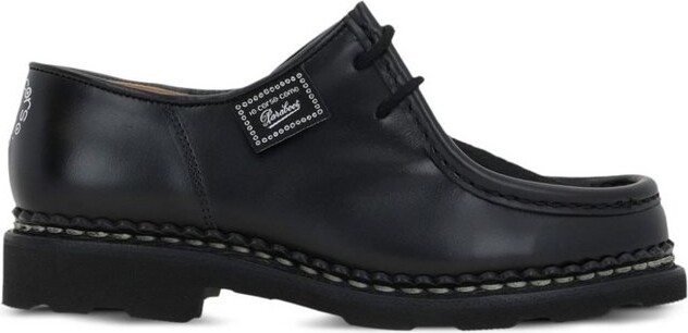 Paraboot Logo Patch Lace-Up Shoes