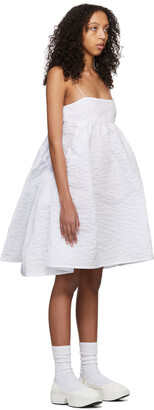 Cecilie Bahnsen SSENSE Exclusive White Lisbeth Dress