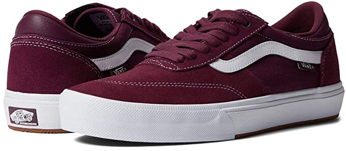 maroon vans shoes