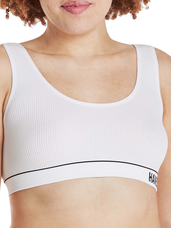 Hanes Originals Women’s Rib Scoop Bralette