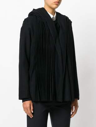 Yohji Yamamoto tailored pleated coat