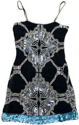 Hoss Intropia Black Glitter Dress for Women