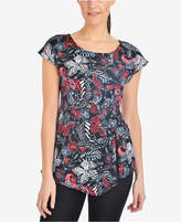 Thumbnail for your product : NY Collection Asymmetrical T-Shirt