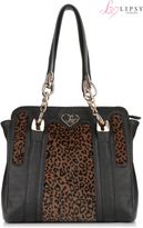 Thumbnail for your product : Lipsy Leopard Panel Tote Bag