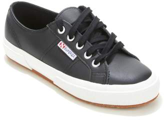 Superga Leather Lace-Up Classic Sneaker