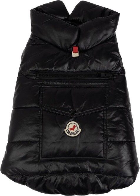 MONCLER GENIUS Moncler X Poldo Dog Couture Logo Patch Dog Down Vest