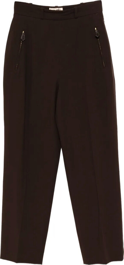 Hermès Pre-Owned 1990-2000s Long Pants