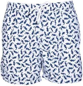 Fedeli Printed Swim Shorts