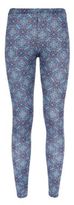 Thumbnail for your product : New Look Teens Blue Tile Print Leggings