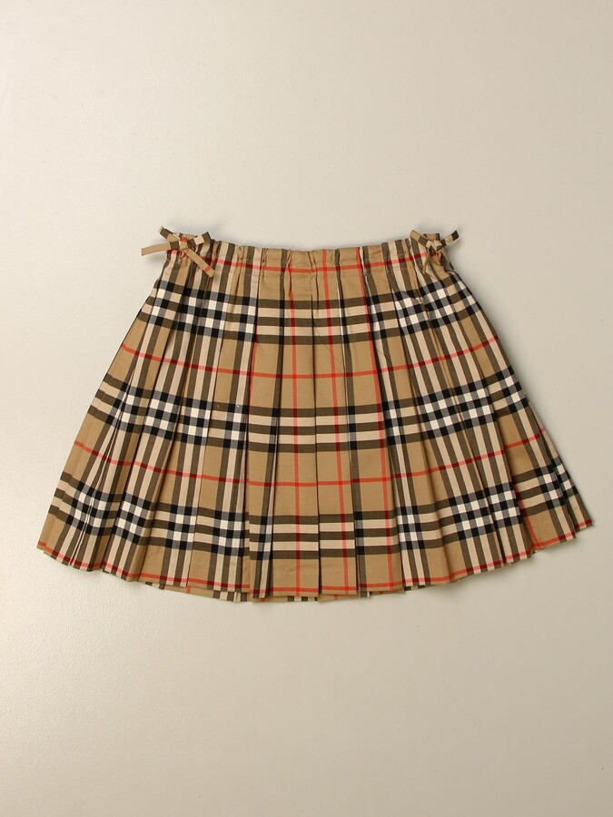 girls burberry skirt