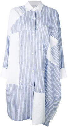 Loewe deconstructed shirt dress