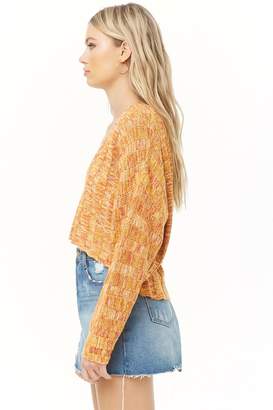 Forever 21 Cropped Ribbed Sweater