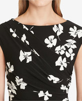 Thumbnail for your product : American Living Pleated Floral-Print Sheath Dress