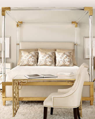 Bernhardt Hayworth Golden Acrylic King Bed